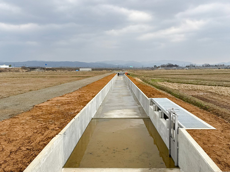 令和6年度　町堰地区県営かんがい排水事業第1工区工事