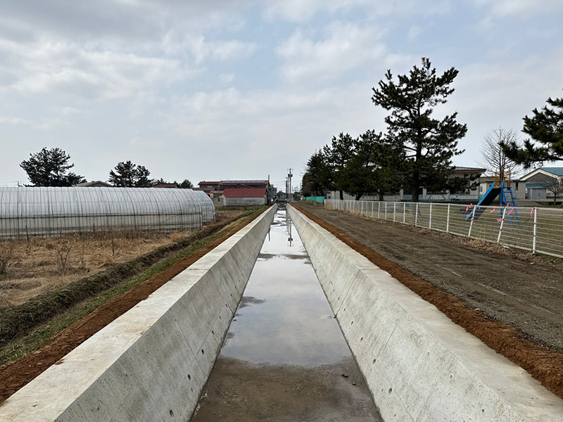 令和6年度　町堰地区県営かんがい排水事業第1工区工事