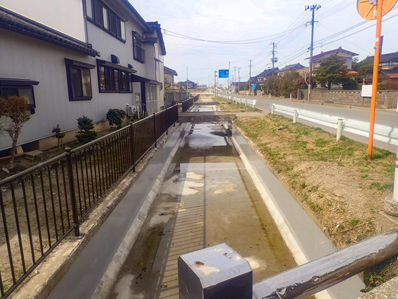 令和6年度　町堰地区県営かんがい排水事業第1工区工事