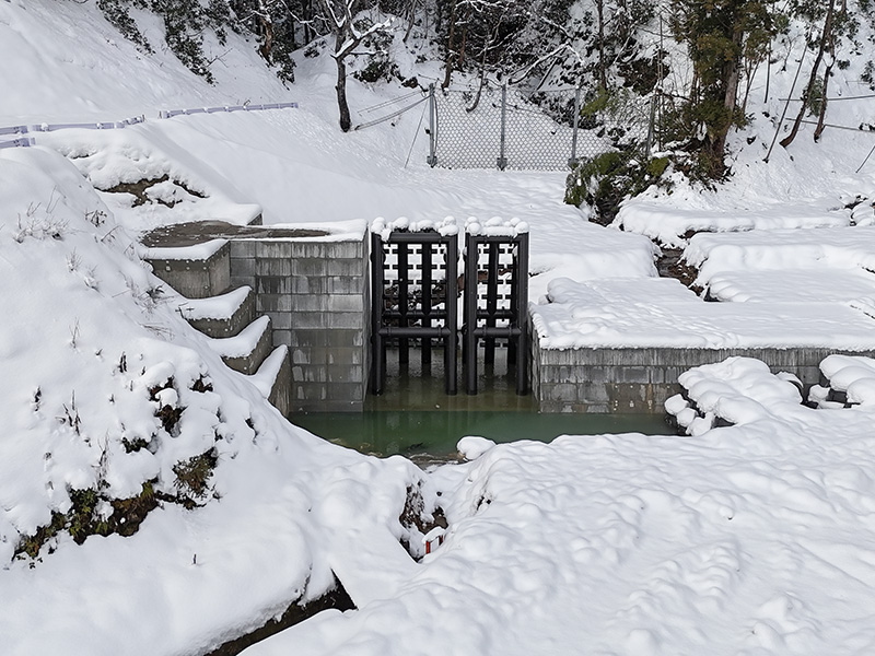 赤川流域仲村沢砂防堰堤整備工事